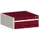 ladekast HxBxD 250x650x650mm 1lade RAL7035 front RAL3004