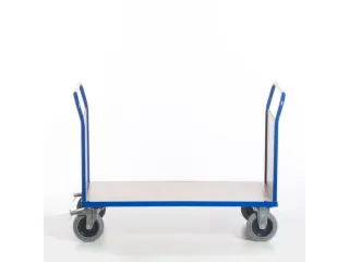 dubbele kopwandwagens,draagverm. 600kg,laadvl. LxB 1200x800mm - 1