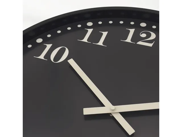 Horloge murale NeXtime Dickens Large 50cm noir