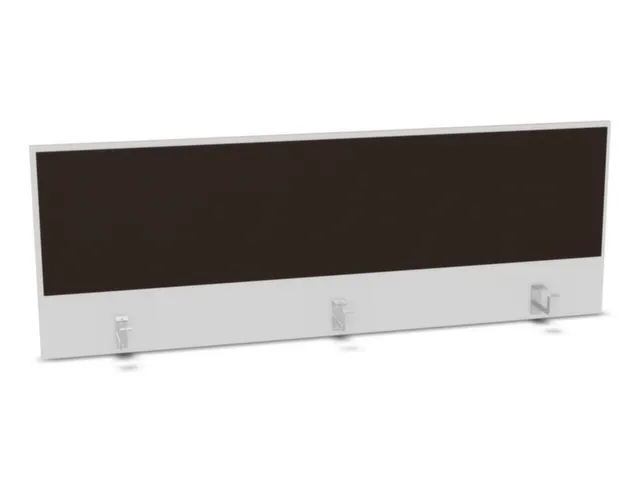 opzetpaneel,v. bureau,aanbouw achter,B 1600mm,Bl-wit,BN2036-bruin