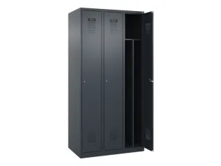 locker voor scheiding van kleding,HxBxD 1850x900x500mm,3vak - 1