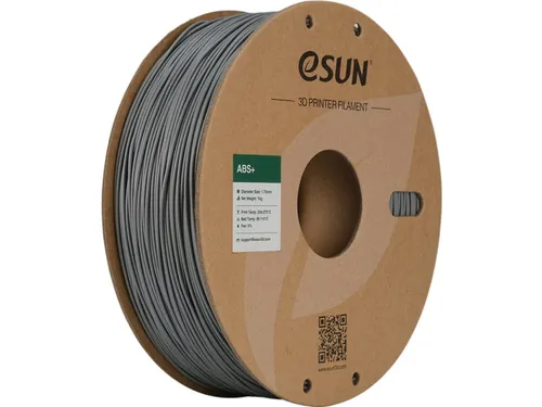 eSUN 3D printer Filament ABS+ 1,75mm Zilver 1kg