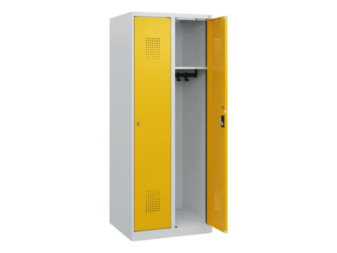 schoollocker,HxBxD 1530x600x500mm,2vak,vak B 300mm,cil.-slot