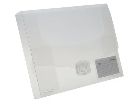 Elastobox Rexel Ice 40mm Transparant PP A4+