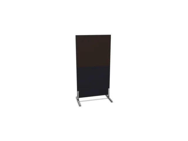 cloison de séparation Hxl 1545x800mm CC-noir BN2036-marron