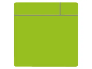 Magneet scrum 75x75mm groen 5 stuks - 2