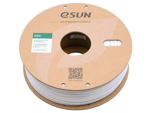 eSUN 3D printer Filament ABS+ 1,75mm Koud Wit 2.5kg