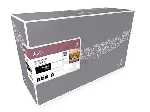 AS10007 Astar Kyocera TK3150 Ecosys toner zwart rebuilt 14.500pag chip