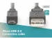 USB-aansluitkabel A - micro B mannelijk/mannelijk 1,8m 2.0 compatibel