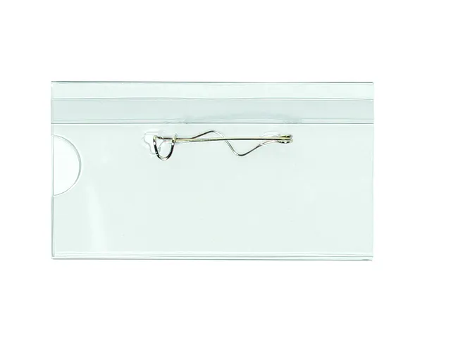 Badge Quantore met speld 40x75mm