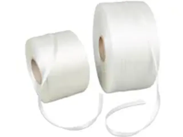 OUTLET Feuillard textile 16mmx0,8mmx850m Blanc