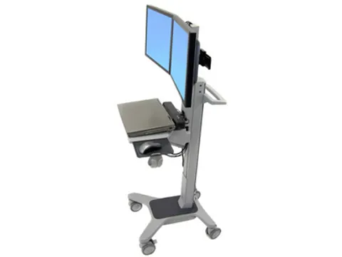 Computertrolley Neo-Flex Dual Wideview Workspace
