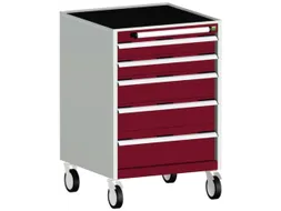 ladekast HxBxD 980x650x525mm 5lade(n) lade voor normale belastingen