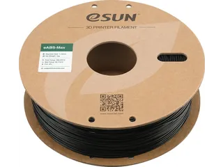 eSUN 3D printer Filament eABS-Max 1,75mm Zwart 1kg - 3