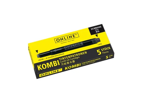 Inktpatroon Online Kombi zwart doos à 5 stuks