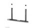 Support TV pour Sonos Arc & Arc Ultra Neomounts AV35-727BL1 noir