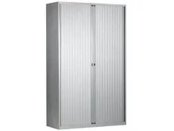 Roldeurkast Inclusief 4 Legborden Lichtgrijs 198x100x43