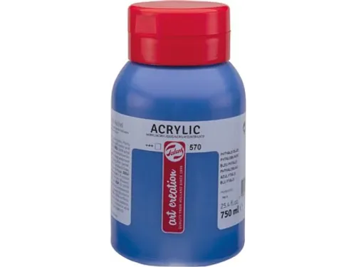 Art Creation acrylverf 750 ml phtaloblauw