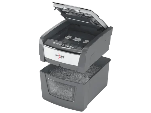 Papiervernietiger Rexel Optimum Auto+ 45X snippers 4x28mm