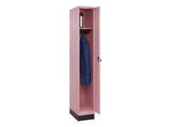 locker,HxBxD 1950x300x500mm,1vak,vak B 300mm,draaigrendel,sokkel