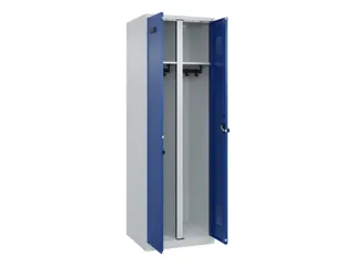 locker voor scheiding van kleding,HxBxD 1850x600x500mm,2vak - 1