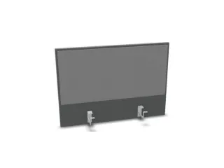 opzetpaneel bureau aanbouw achter MS-donkergrijs BN8078-grijs 800mm - 1