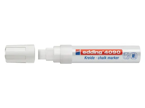 Viltstift edding 4090 window schuin wit 4-15mm