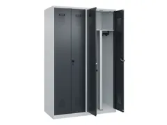 PBM-locker,HxBxD 1850x1200x500mm,4vak,vak B 300mm,draaigrendel