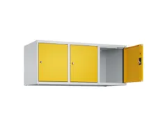 opzetkast,v. locker,3vak.,vak B 400mm,HxBxD 500x1200x500mm