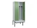 locker voor scheiding van kleding,HxBxD 2120x800x815mm,2vak