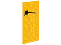 Gesleufde Plaat Staal Hxb 1000x450mm Staand Ral 7035 Lichtgrijs