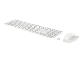HP 655 Combo Draadloos Toetsenbord met muis AZERTY BE Wit - 1