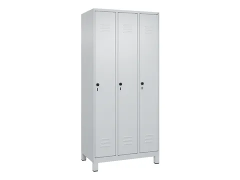 locker voor scheiding van kleding,HxBxD 1950x900x500mm,3vak