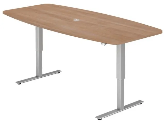 table de conférence à hauteur réglable HxlxP 710-1200x2200x1030mm