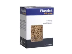 Elastiek Kangaro nr. 20 90x1,5mm 100 gram naturel