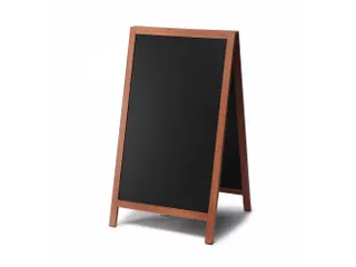 Krijtstoepbord Lichtbruin 68x120cm - 1