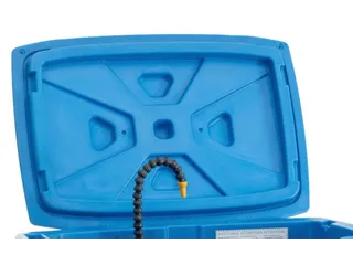 Deksel,v. reinigingstafel,PE,blauw - 2