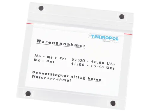insteekhoezen,DIN A5,liggend,m. magneet,PVC,transparant