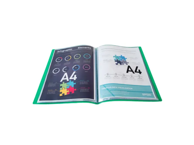 Protège-documents en polypropylène 5/10e OPAK pochettes Cristal 60 v