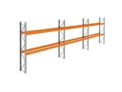 palletstelling,basis+2xaanbouw,HxBxD 3360x11200x750mm,vakl. 3400kg