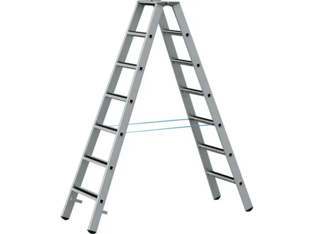 échelles de sécurité,double face,2x7marches a. revêtement R13