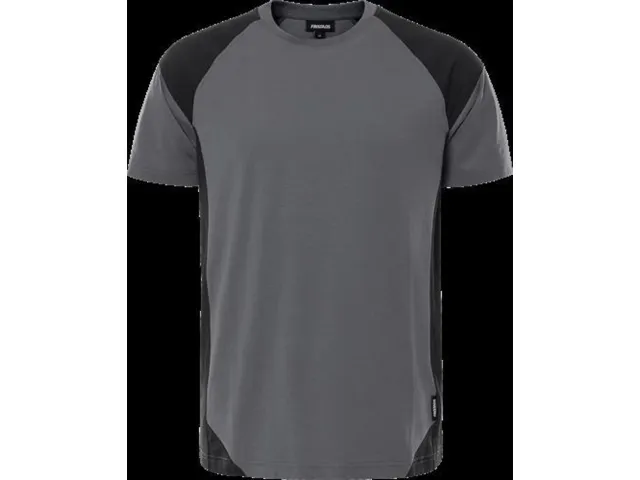 Fristads 7046 GTM T-shirt, grijs/zwart, maat 4XL, per stuk