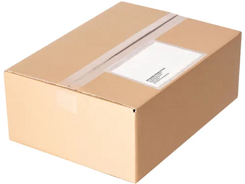 Zelfklevend documentenmapje transparant 155x235mm 500 stuks