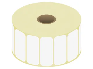 Etiket Kangaro 1 rol 51x25mm compatible Zebra 880199-025D 2580 stuks o - 1