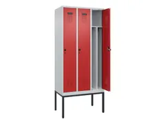 locker voor scheiding van kleding,HxBxD 2120x900x500mm,3vak