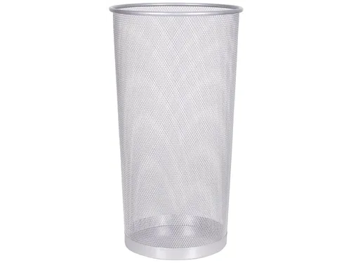 Parapluhouder 22,6 Liter Metaal Mesh Zilver