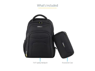 15.6 Inch Laptop Rugzak met Verwijderbare Opbergtas voor Accessoires - 19