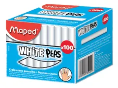 Schoolbordkrijt Maped White'Peps doos à 100 stuks wit