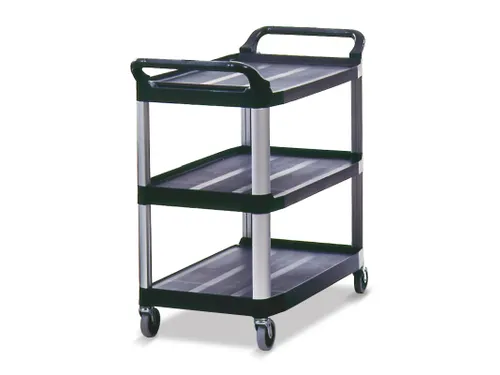 Werkwagen X-tra Rubbermaid Zwart