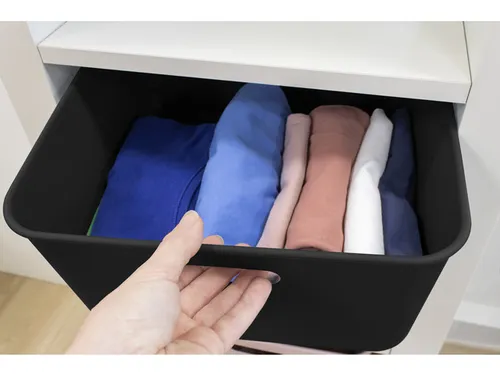 Sigma Home cube box 12,5L zwart - 31,3x31,3x15,7cm